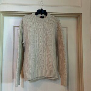 Vintage - Robert Bruce - Sweater - Cream - Heavy Knit - Sz XL